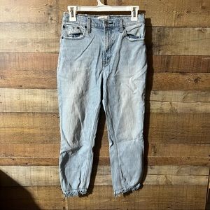 Abercrombie & Fitch High Rise Mom Jeans 27 4